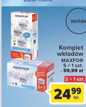 Carrefour Wkład b100-25 maxfor aquaphor oferta