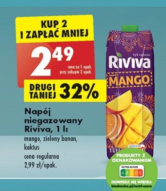 Biedronka Napój mango oferta