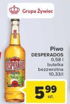 Carrefour Piwo desperados oferta