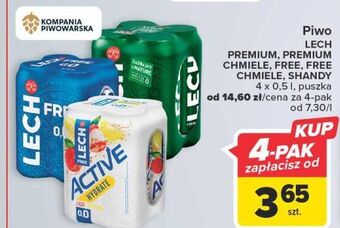 Carrefour Piwo lech free chmiele cytrusowe oferta