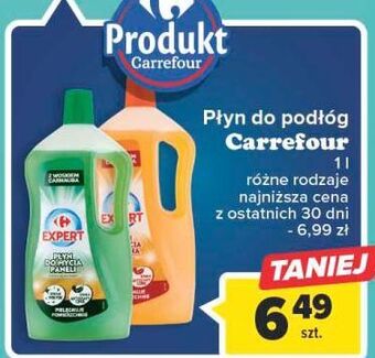 Carrefour Płyn do mycia drewna carrefour expert oferta