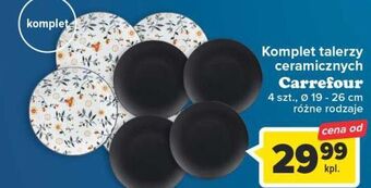 Carrefour Talerze ceramiczne carrefour oferta