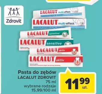 Carrefour Pasta do zębów lacalut aktiv oferta