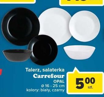Carrefour Talerz opal 16 cm carrefour oferta