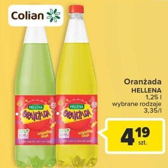 Carrefour Oranżada żółta hellena oferta