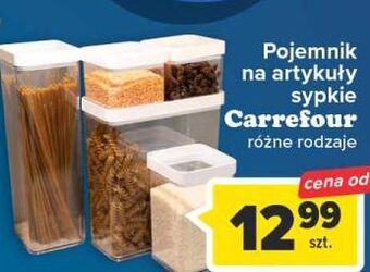 Carrefour Pojemnik na żywność carrefour oferta
