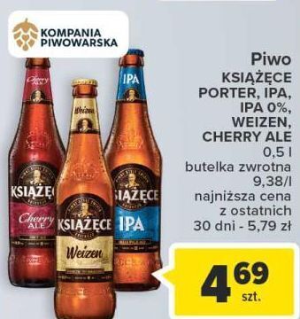 Carrefour Piwo książęce cherry ale oferta
