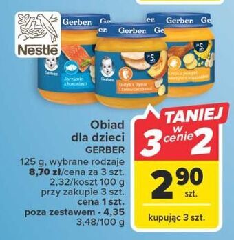 Carrefour Krem z jasnych warzyw kurczakiem gerber oferta