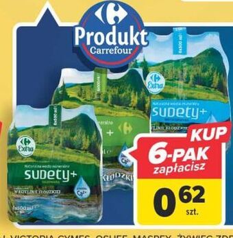 Carrefour Woda naturalna niegazowana carrefour sudety+ oferta