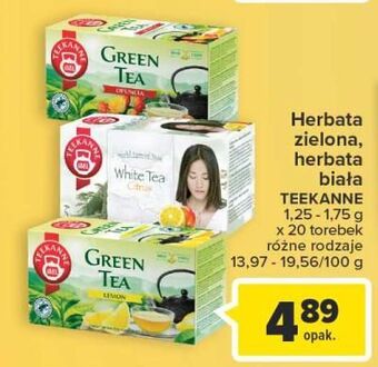 Carrefour Herbata white citrus teekanne world special teas oferta