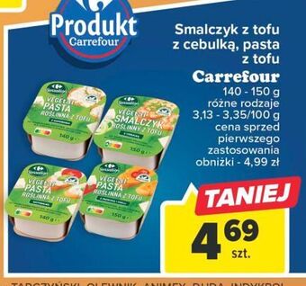 Carrefour Pasta roślinna z tofu rozmarynem carrefour sensation oferta