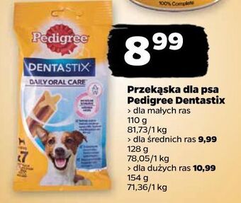 Netto Przysmak dla psa średnie rasy pedigree dentastix oferta