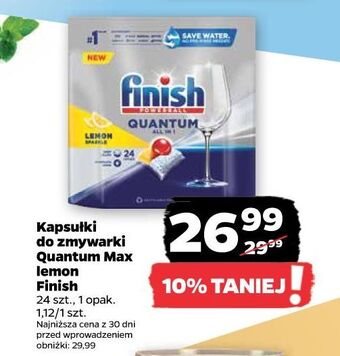 Netto Tabletki do zmywarki lemon finish quantum oferta