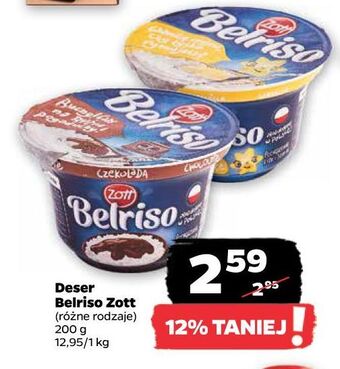 Netto Ryż na mleku czekoladowy zott belriso oferta
