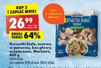 Biedronka Krewetki białe vannamei marinero oferta