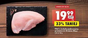 Biedronka Filet z indyka kraina mięs oferta