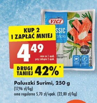 Biedronka Paluszki surimi vici oferta