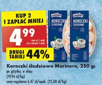 Koreczki śledziowe w oleju marinero