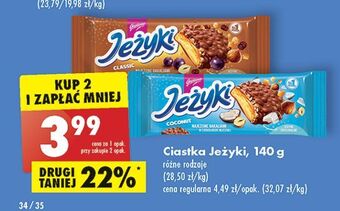 Biedronka Ciastka kokosowe jeżyki oferta
