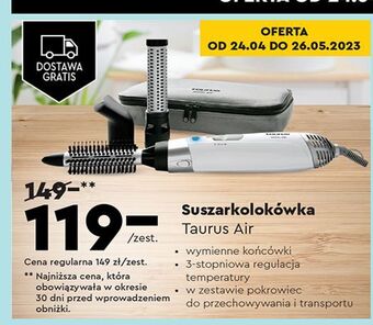 Suszarko-lokówka taurus rtv/agd
