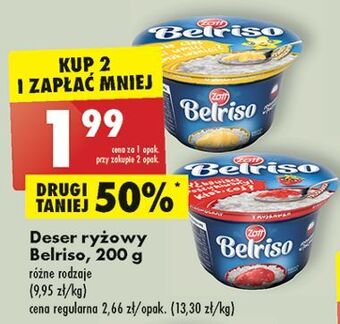 Biedronka Ryż na mleku waniliowy zott belriso oferta