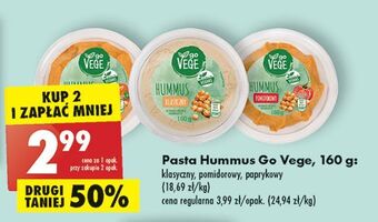 Biedronka Hummus paprykowy govege oferta