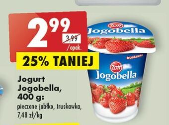 Biedronka Jogurt truskawka zott jogobella oferta