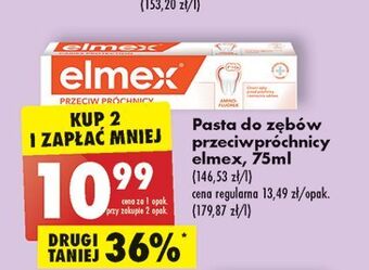 Biedronka Pasta do zębów przeciw próchnicy elmex oferta
