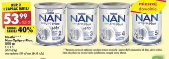 Biedronka Mleko 4 nestle nan optipro plus hm-o oferta