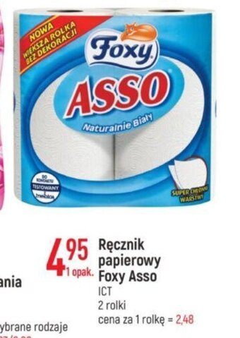 E.Leclerc Ręcznik papierowy Foxy Asso oferta