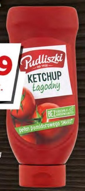 Groszek Pudliszki ketchup łagodny 700 g oferta