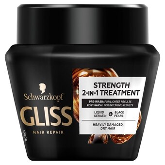 Koliber drogerie Gliss ultimate repair 2in1 maska do włosów mocno zniszczonych wzmacniająca 300 ml oferta