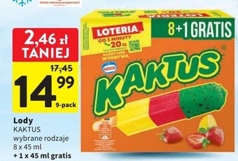 Intermarche Lody kaktus oferta
