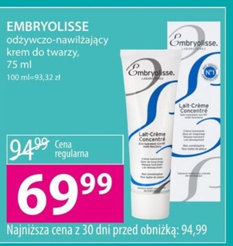 Hebe Krem do twarzy embryolisse oferta