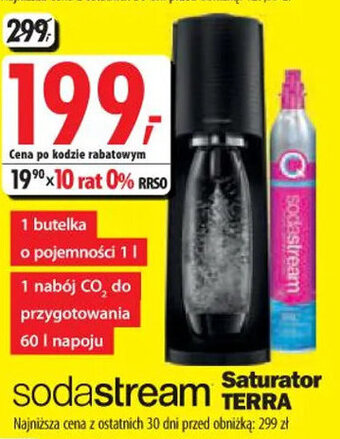 Media Expert Sodastream Saturator TERRA oferta