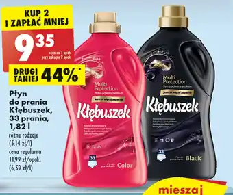 Biedronka Kłębuszek Płyn do prania 1,82l oferta