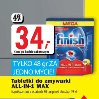 Tabletki do zmywarki ALL-IN-1 MAX