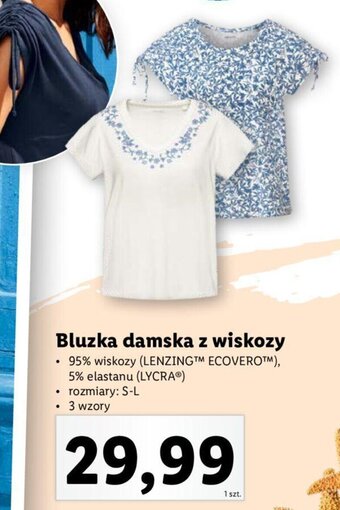 Lidl Bluzka damska z wiskozy oferta