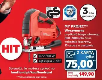 Kaufland MY MY PROJECT® Wyrzynarka oferta