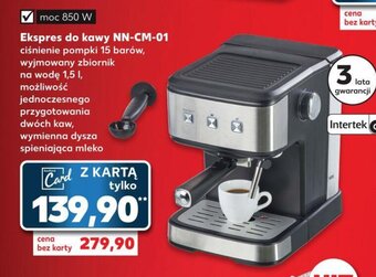 Kaufland Ekspres do kawy NN-CM-01 oferta