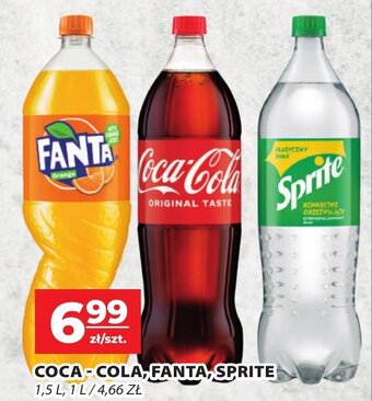 Top Market COCA-COLA, FANTA, SPRITE 1,5 L oferta