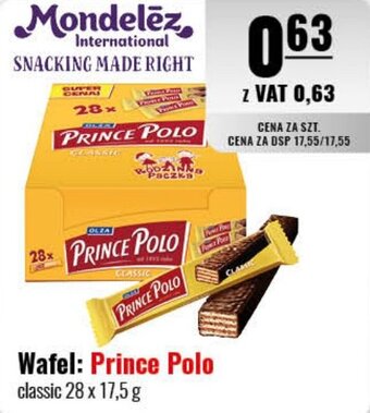 Eurocash Wafel: Prince Polo classic 28 x 17,5 g oferta
