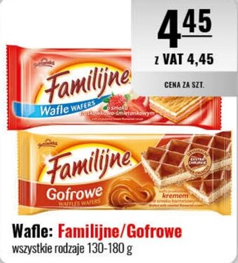 Eurocash Wafle: Familijne/Gofrowe 130-180 g oferta