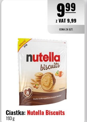 Eurocash Ciastka: Nutella Biscuits 193 g oferta