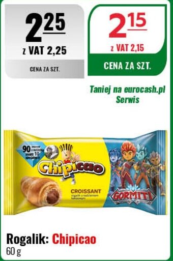 Eurocash Rogalik: Chipicao 60 g oferta