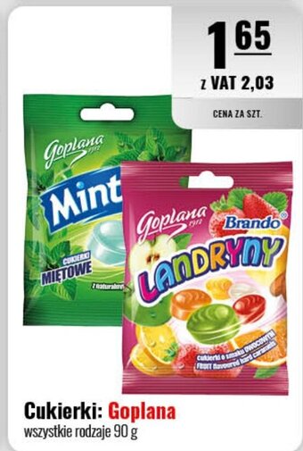 Eurocash Cukierki: Goplana 90 g oferta