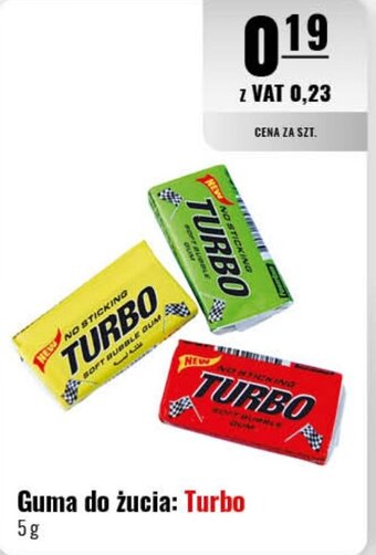Eurocash Guma do żucia: Turbo 5g oferta