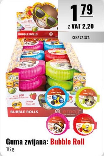 Eurocash Guma zwijana: Bubble Roll 16 g oferta