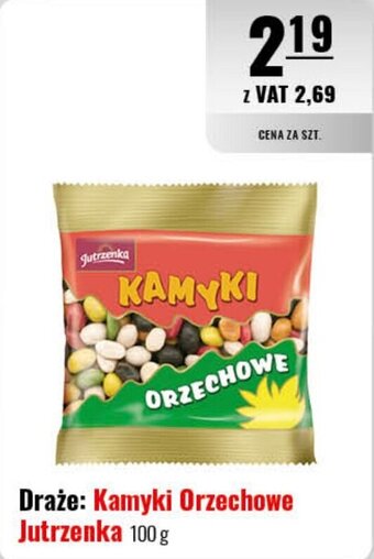 Eurocash Draże: Kamyki Orzechowe Jutrzenka 100g oferta