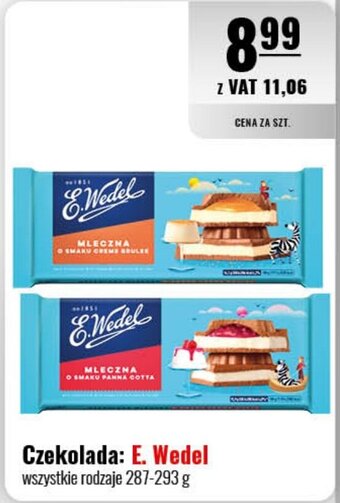 Eurocash Czekolada: E. Wedel 287-293 g oferta